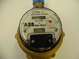 ABB 5/8 x 3/4 Dial with LCD Reset