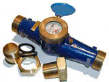 DLJ200 2 inch Bronze Meter