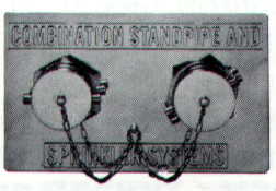 Wall Siamese Connection